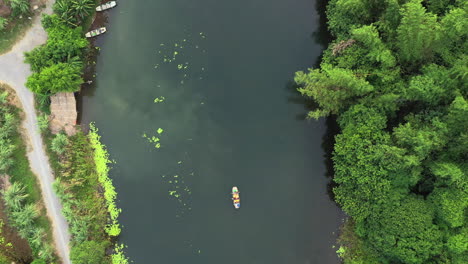 cruising solo along the river