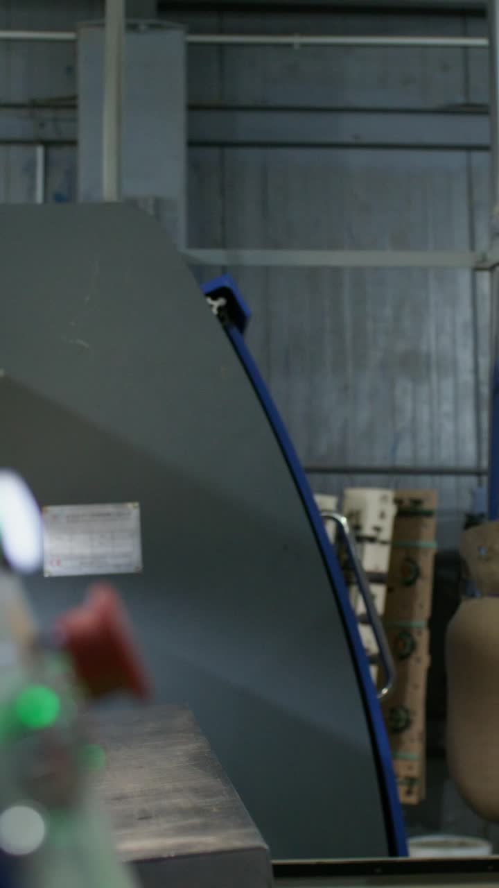 Industrial Machine in a Factory