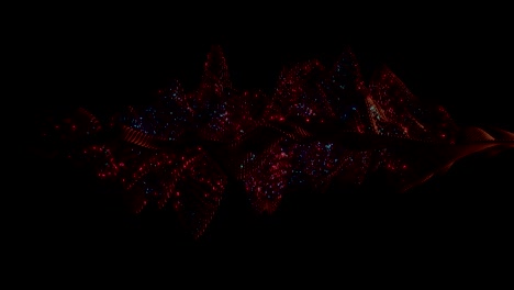 4k abstract neural net with firing synapses.
