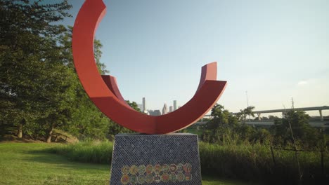 View-of-downtown-Houston-from-Leonel-Castillo-Community-Center-Park-area-4