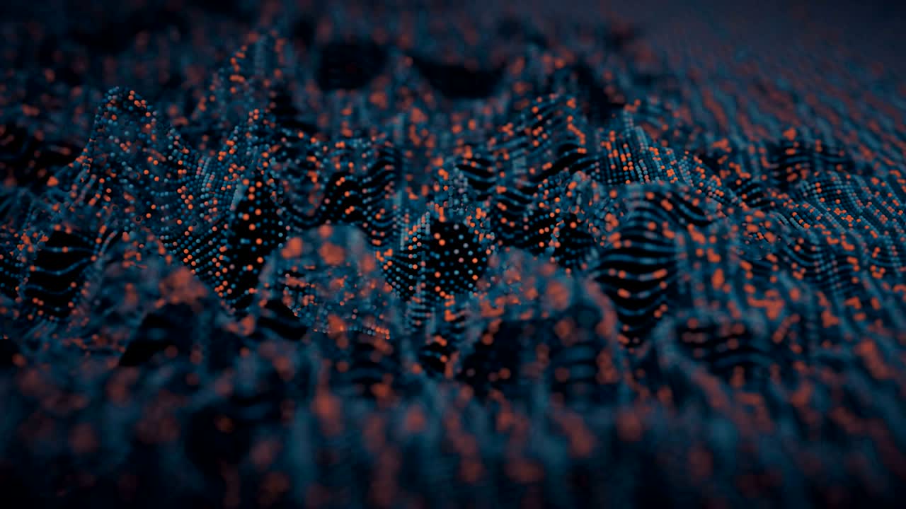 4k red neuronal abstracta de una inteligencia artificial.