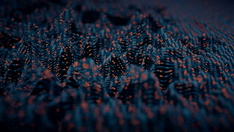 4k red neuronal abstracta de una inteligencia artificial.