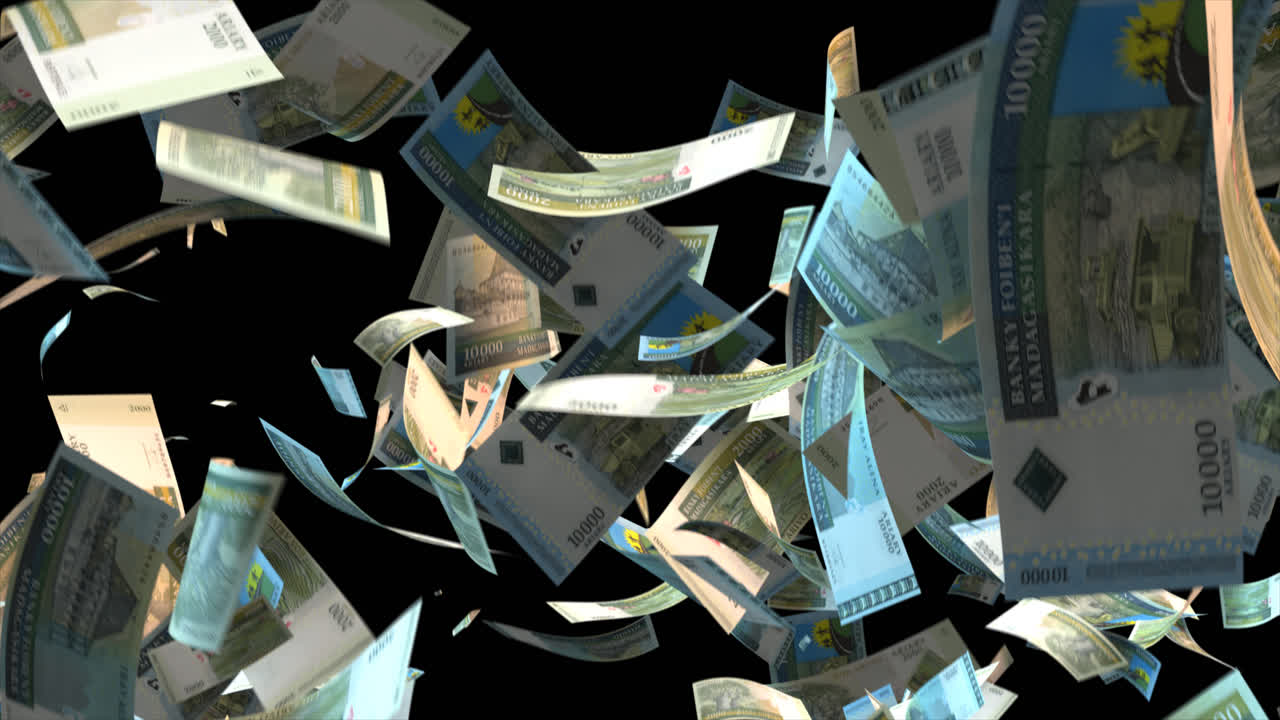 떨어지는 돈 애니메이션