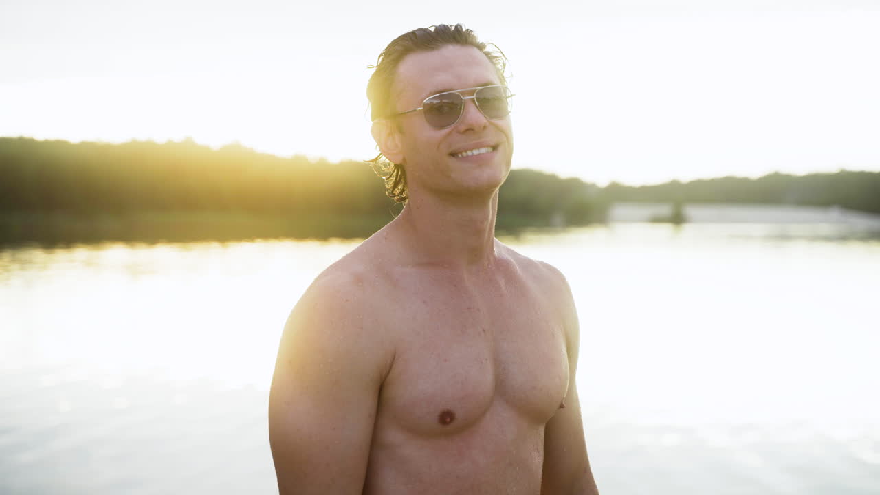 해변에서 구명병