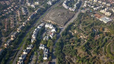 carmiel city, aerial view, israel