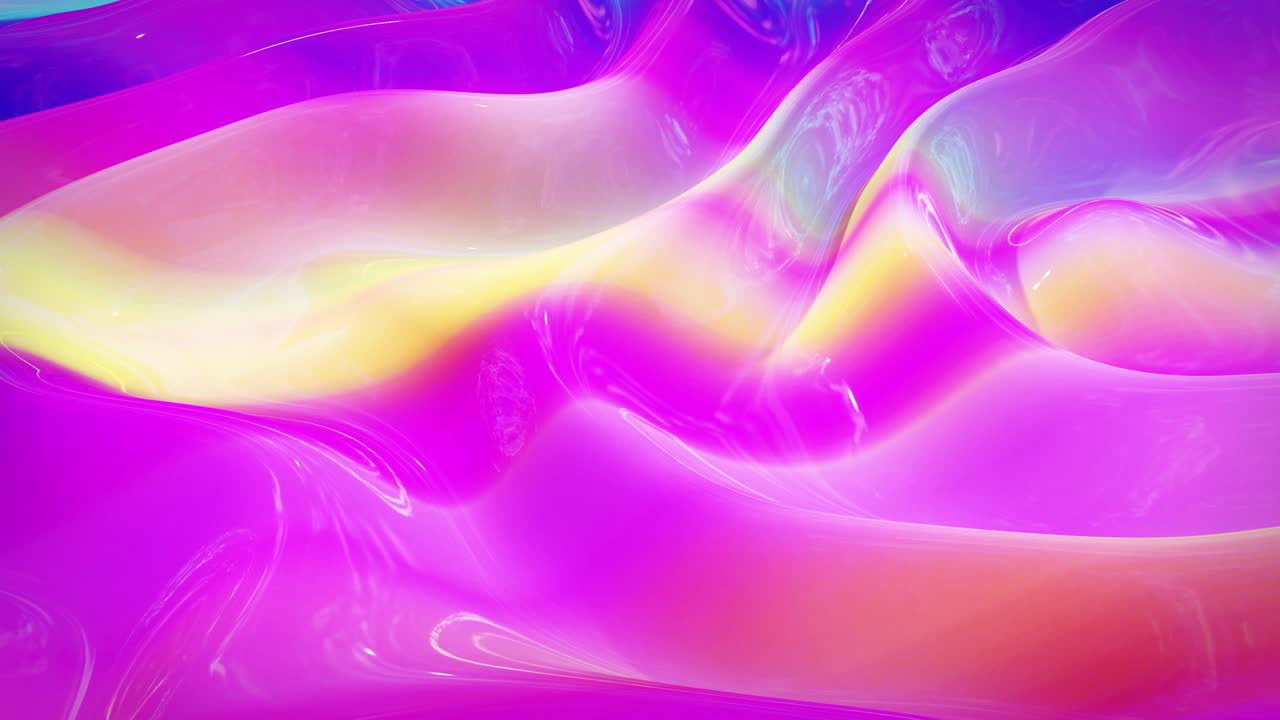 루프 추상 액체 배경 다채로운 대리석 스타일: 패턴, 그라디언트 색상 및 흐름 파동이있는 액체의 아름다운 반이는 파동 표면, 부드러운 부드러운 애니메이션으로 창의적인 밝은 bg.