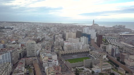 vista aerea de la ciudad de casablanca