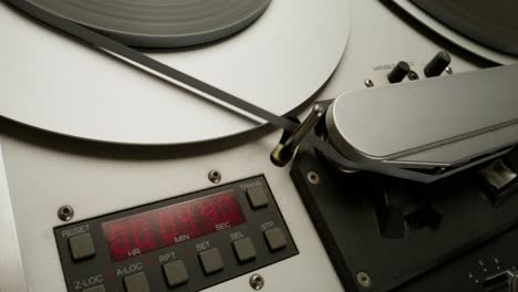 vintage reel-to-reel tape recorder