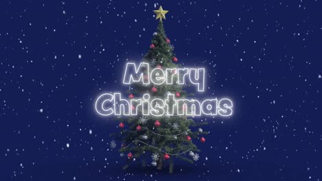 Animation-of-snow-falling-over-merry-christmas-text