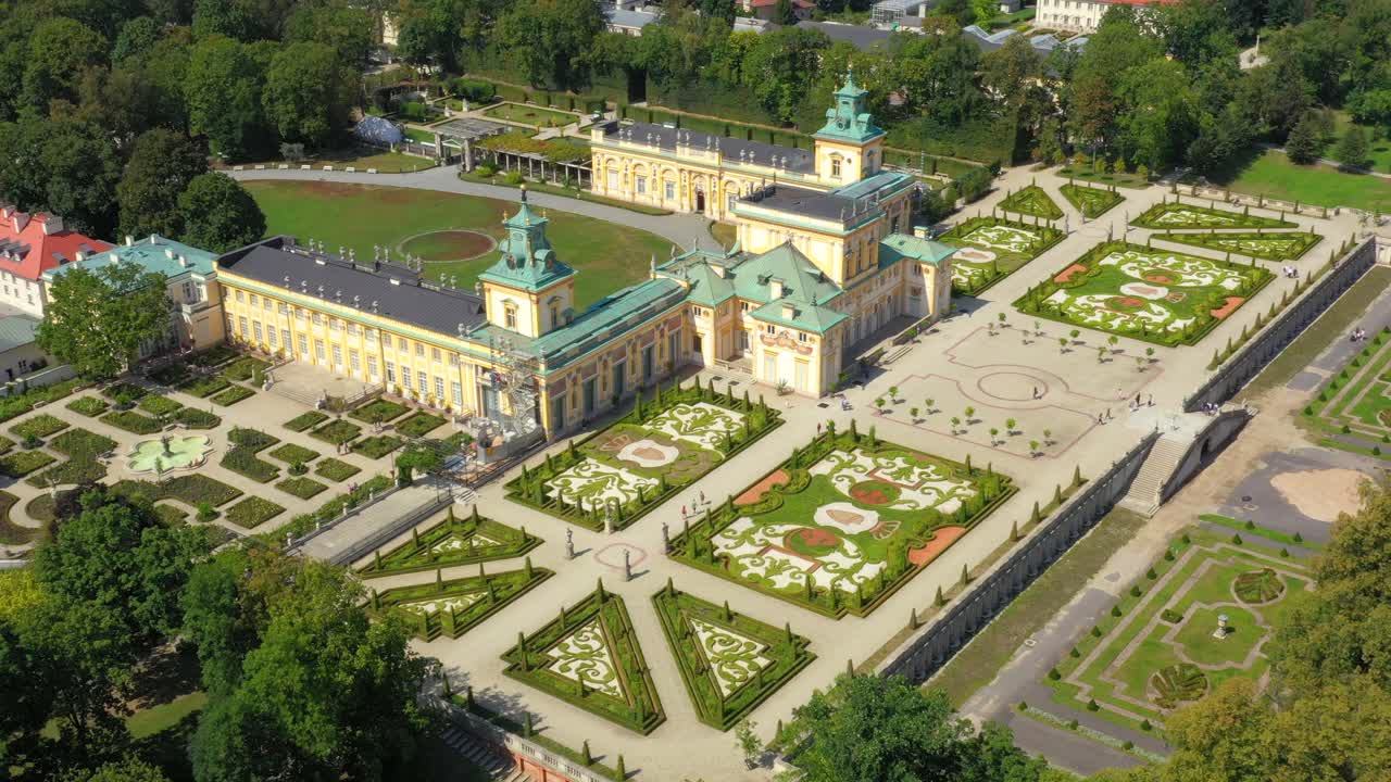 바르샤바 왕궁 조감도