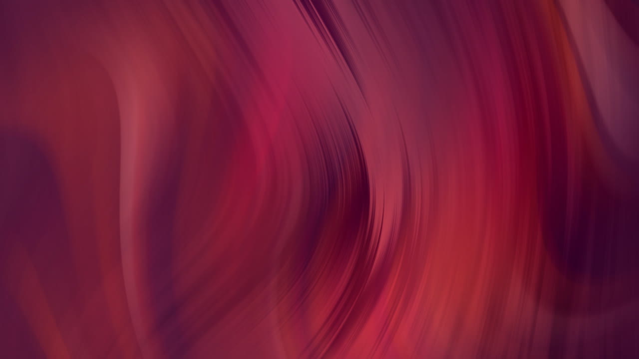 Animation of red shapes moving over black background