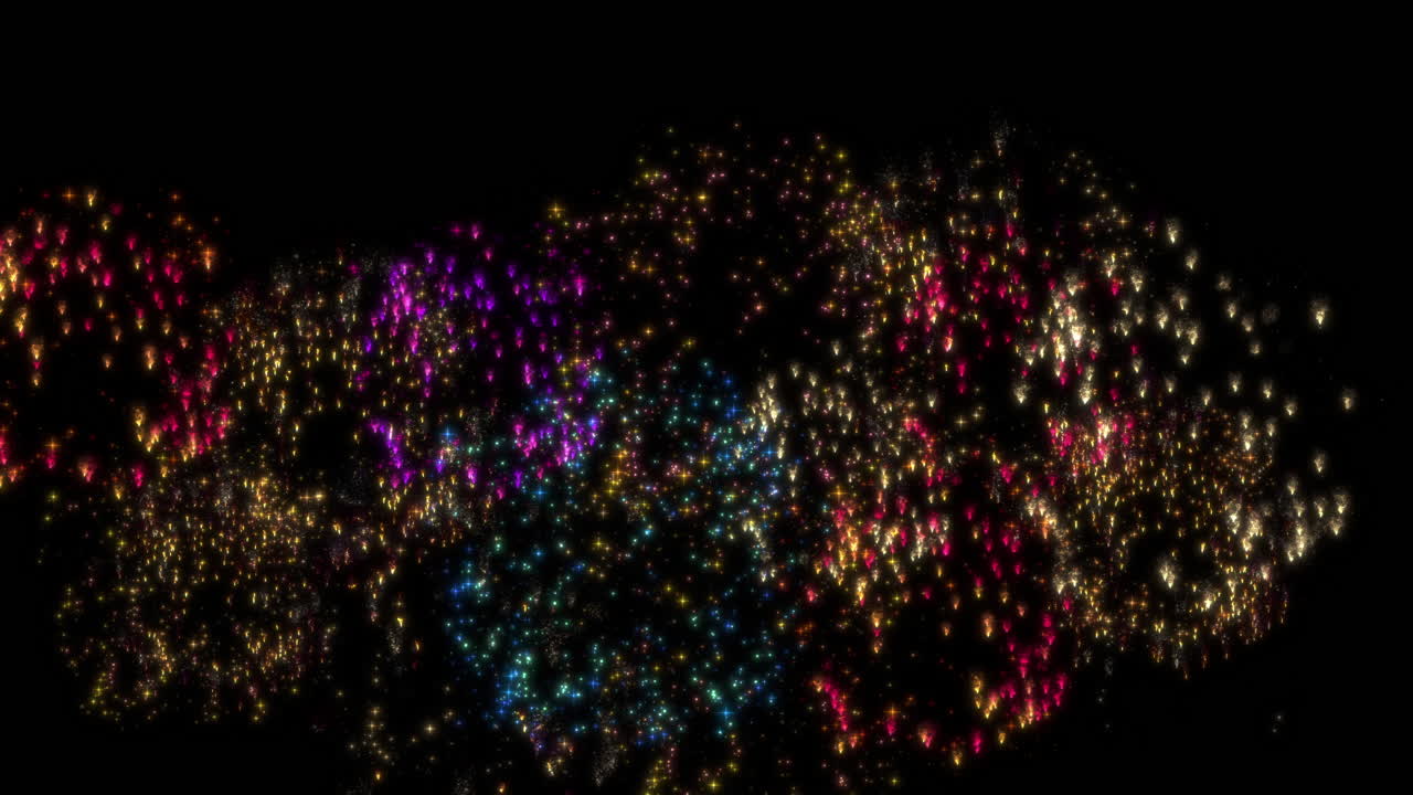 다채로운 불꽃놀이 배경 새해 축제, 크리스마스, 7월 4일, 축제, 기념일, 축하, 파티, 생일, 결혼식, 디발리, 중국 새해