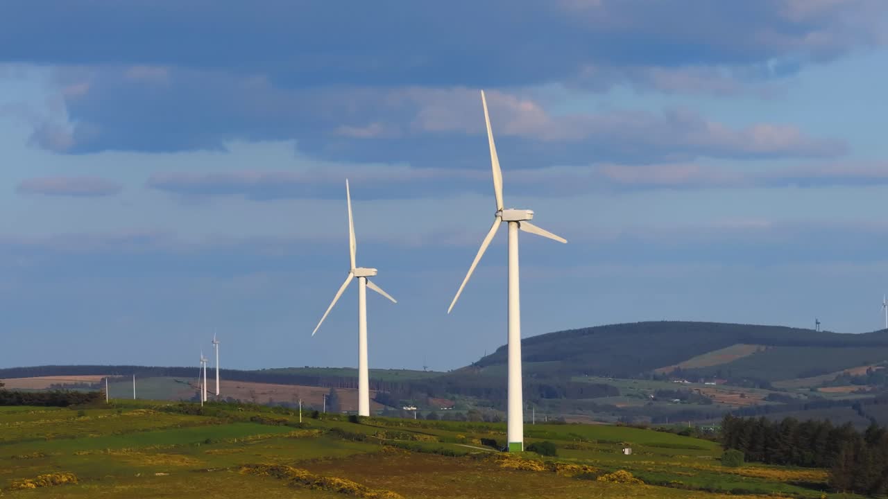 Wind farm - 4K Cinematic Drone Footage 25_11