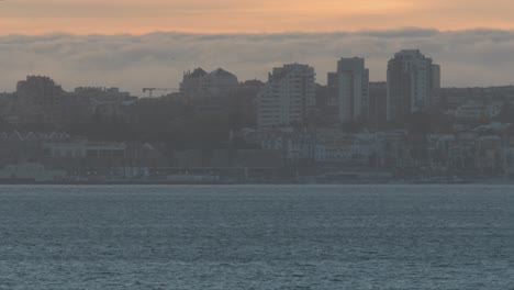 dramatic-View-Of-A-Cascais-City-Over-The-Sunset-At-Cascais-Coast,Portugal