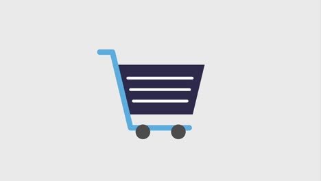 shopping online animation