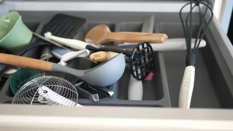 kitchen utensil drawer