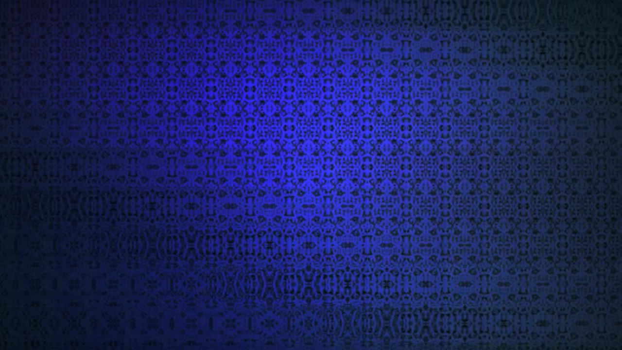 Seamless Loop of Moving Abstract Blue Geometric Pattern