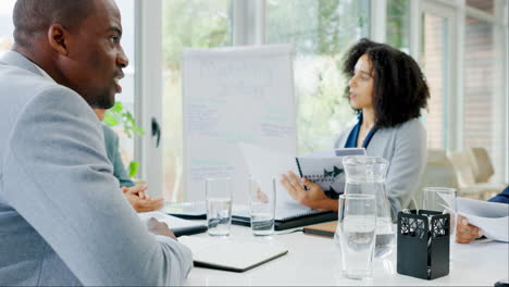 business meeting, documents and people planning