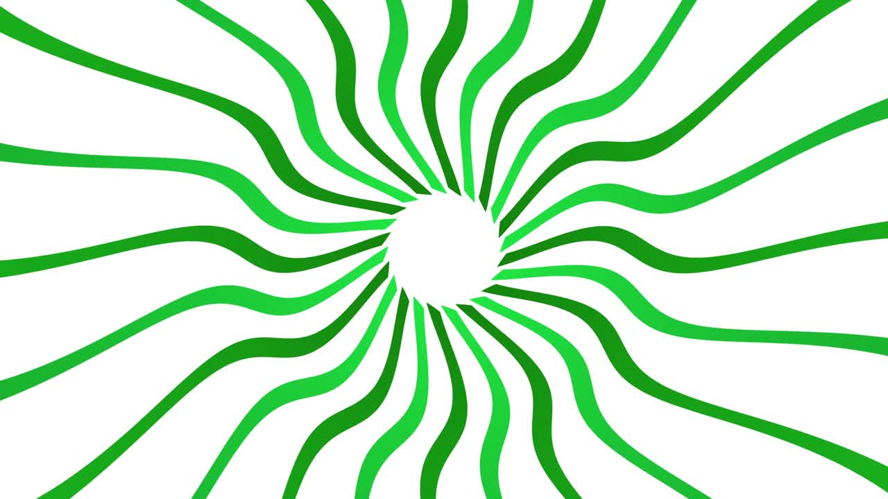 파동성 광선 녹색 애니메이션 배경