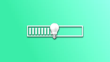 3d-Light-bulb-on-a-loading-bar,-Creative-design-that-represents-an-idea