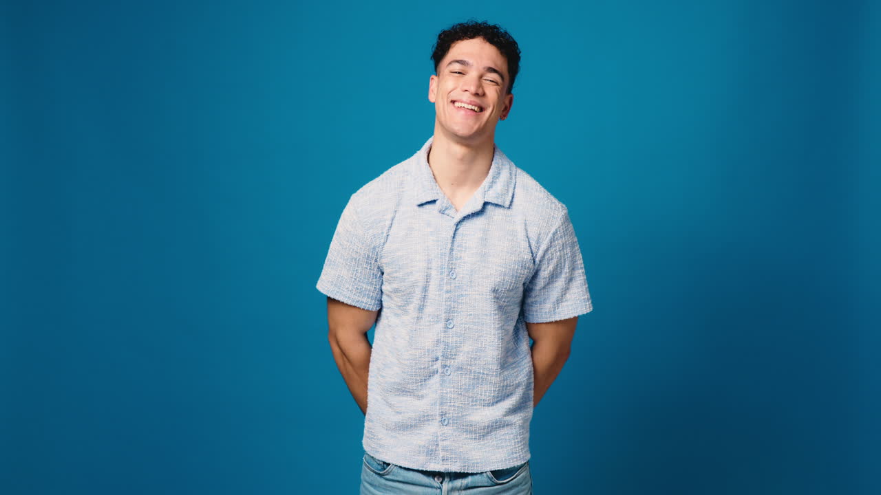 Portrait of a smiling man in casual clothing