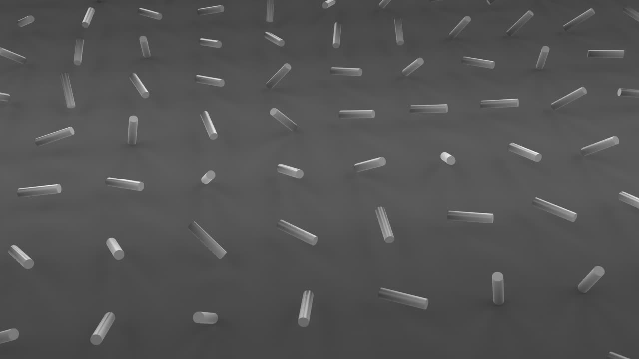 움직이는 3d 추상적인 모양