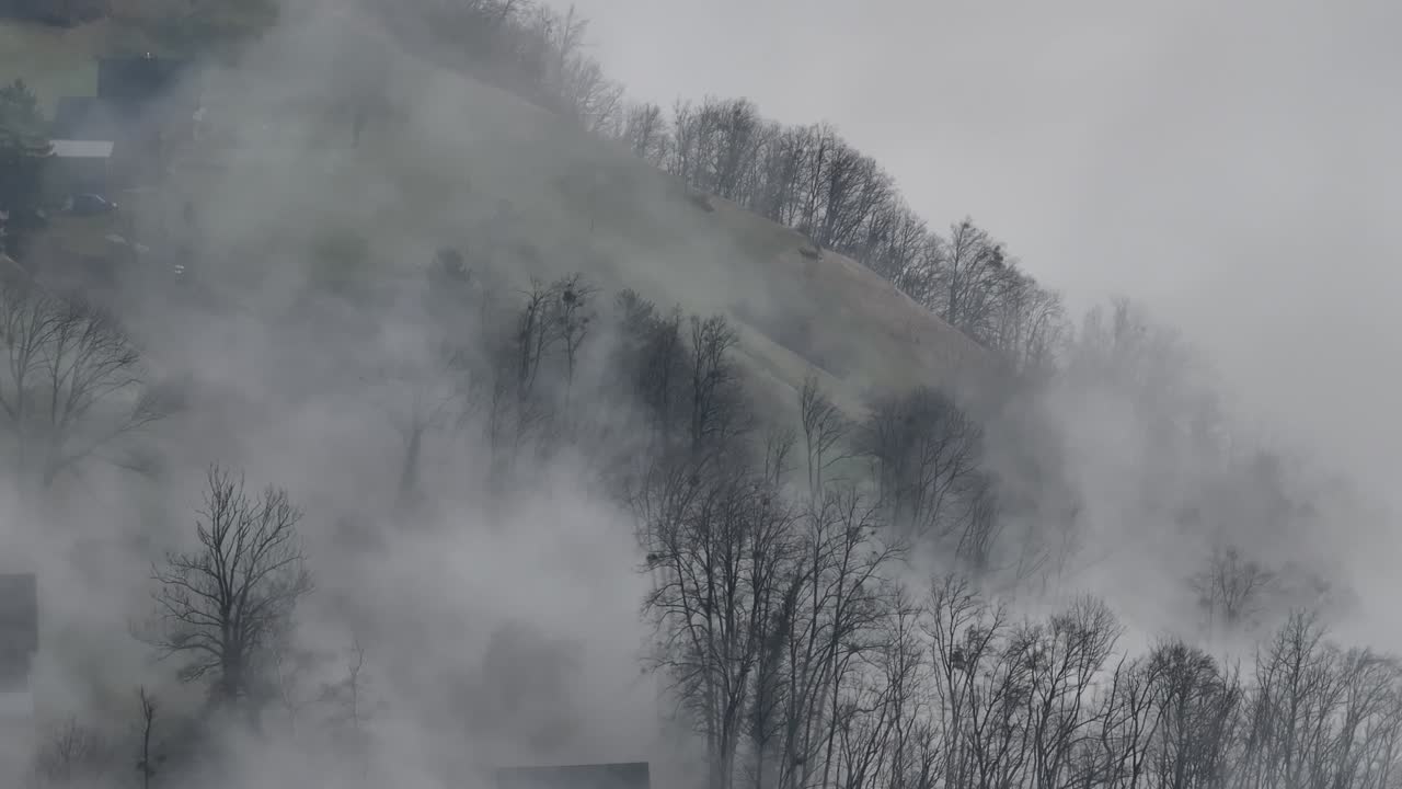 겨울의 속삭임, 드의 안개 에, 스위스