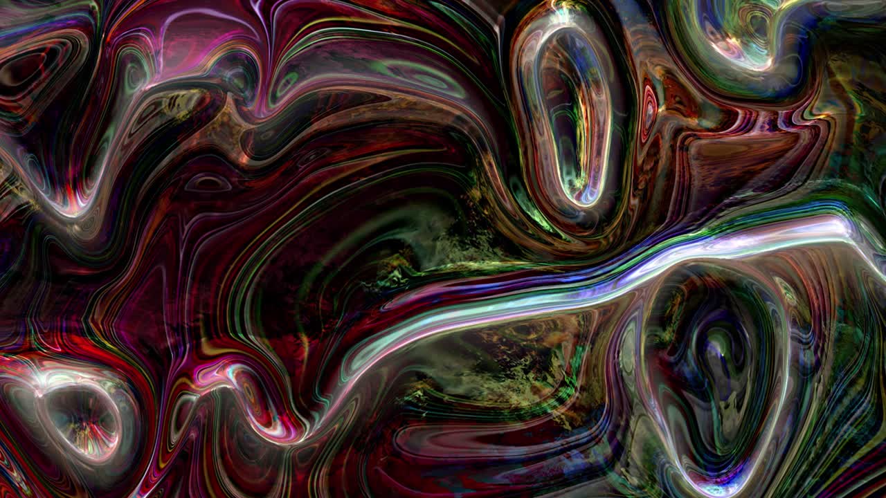 Abstract animation,Liquid background,Beautiful digital painting movie, Abstract background movie,Kaleidoscope Animation stock video
