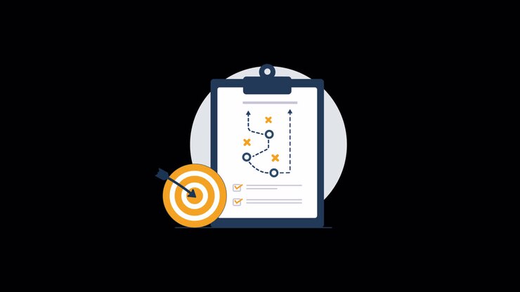 Animated Illustration of Strategic Plan and Goal Achievement