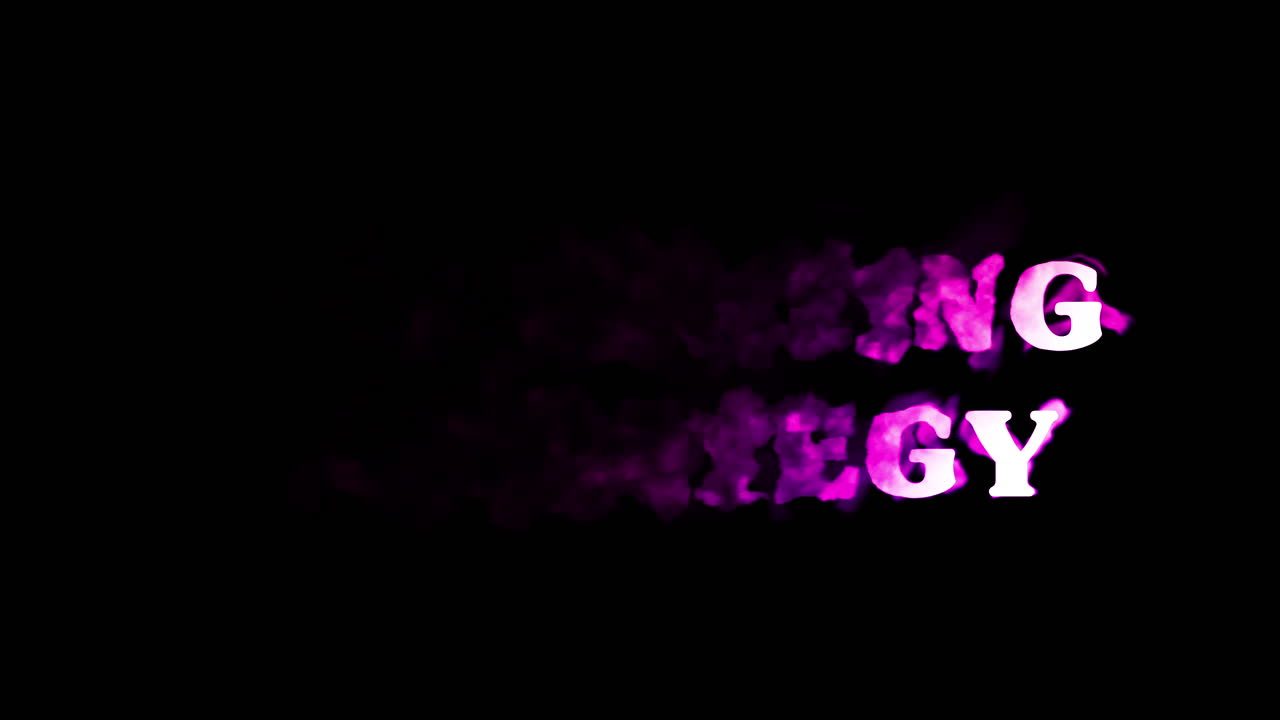 beautiful smoke reveal of text in three colours on black background, saying &amp;quot;sale now on&amp;quot; in a cursive handwritten font, in 4k at 60fps