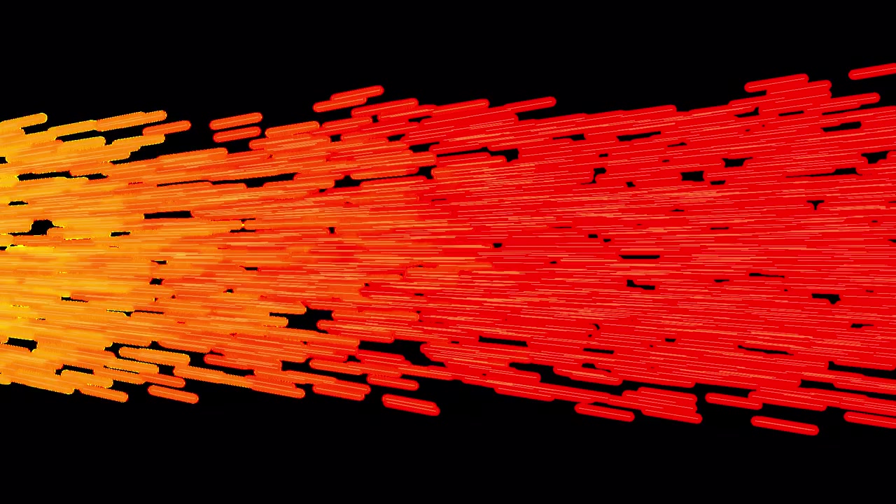Particelle a raffica lineari. 1080p - 30 fps - Canale Alpha (10)