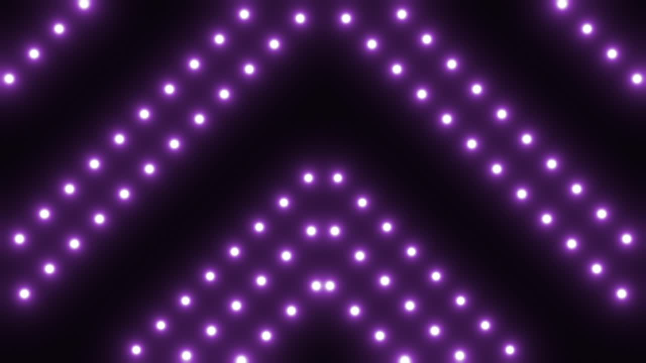 Luci Sceniche Viola a Forma di Freccia