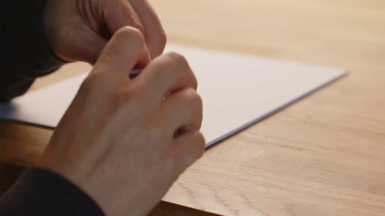 с помощью левша карандаша с карандашом