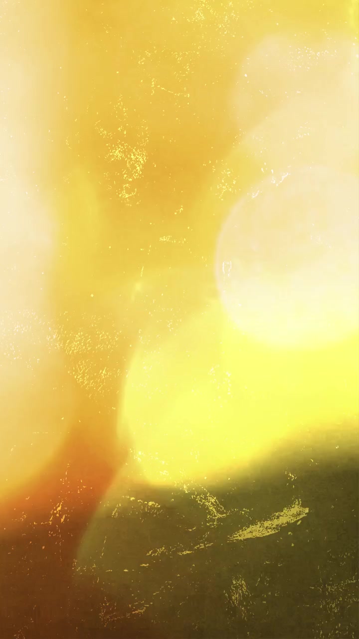 Abstract Golden Light Leaks and Dust Particles Overlay