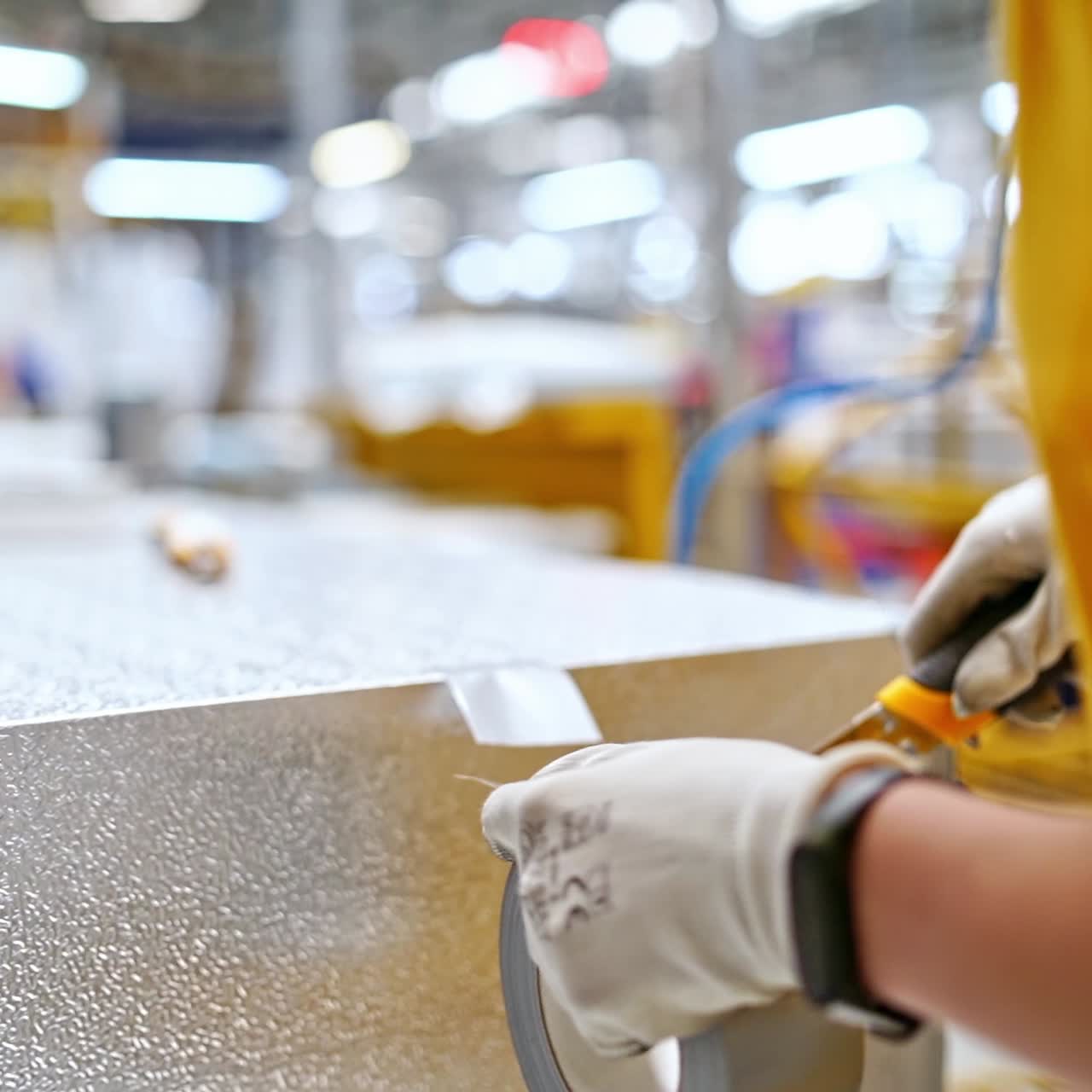 Female Inside Industry Factory