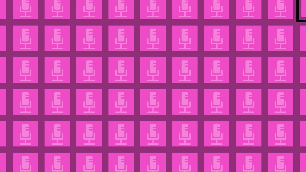 Microphone Pattern Background