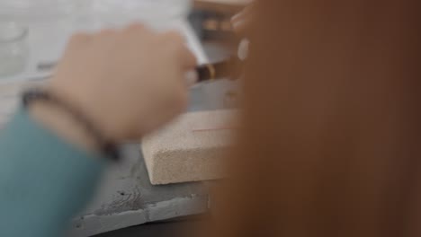 jewelry making process with torch