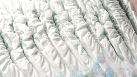 primer plano de pañales para bebés