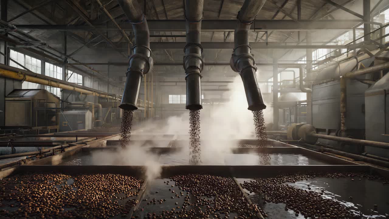 Coffee Bean Processing Factory
