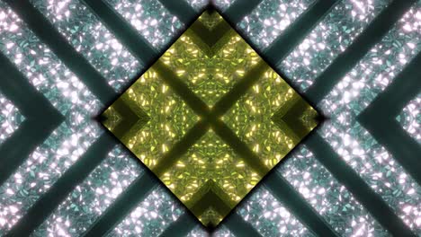 patrón de cristal geométrico abstracto