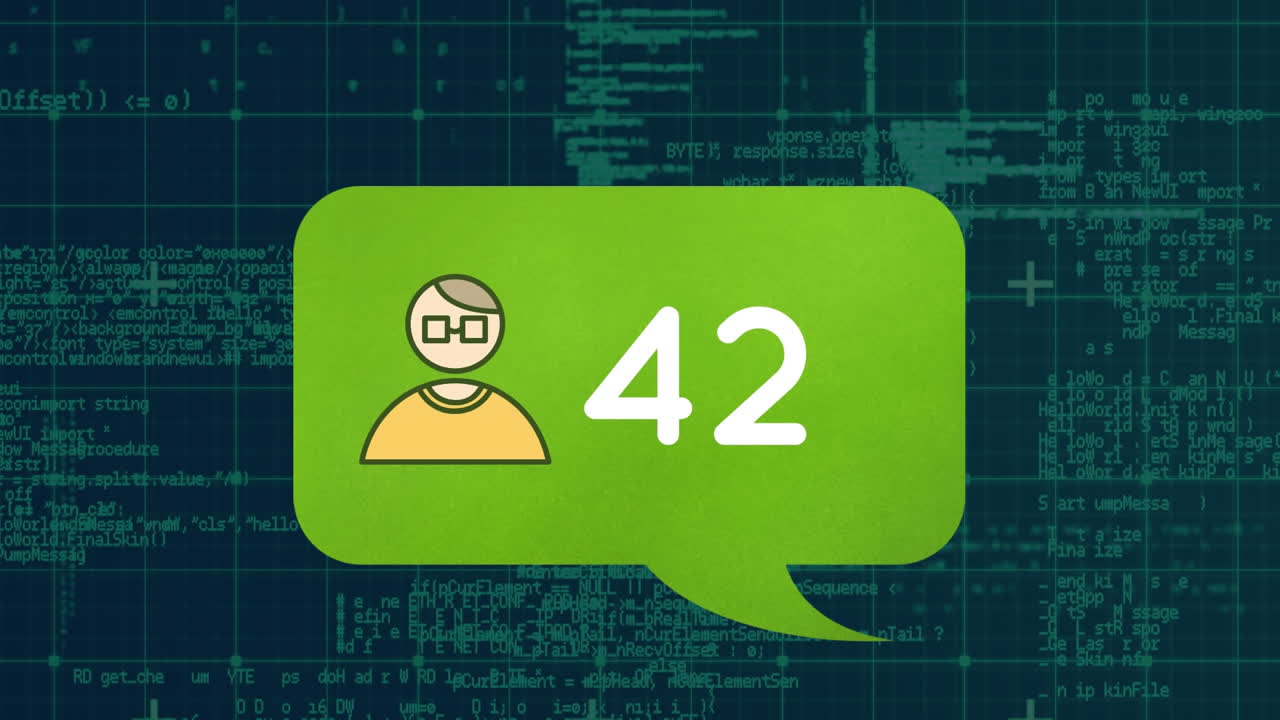 메시지 거품 아이콘