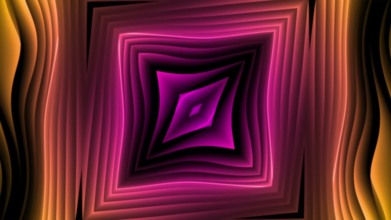 Fundo de Design com Linhas Abstratas Fluindo