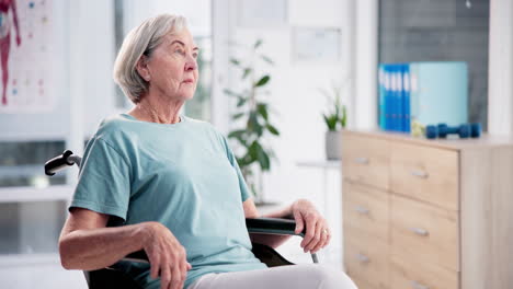 Denken,-Gesundheitswesen-Und-ältere-Frau