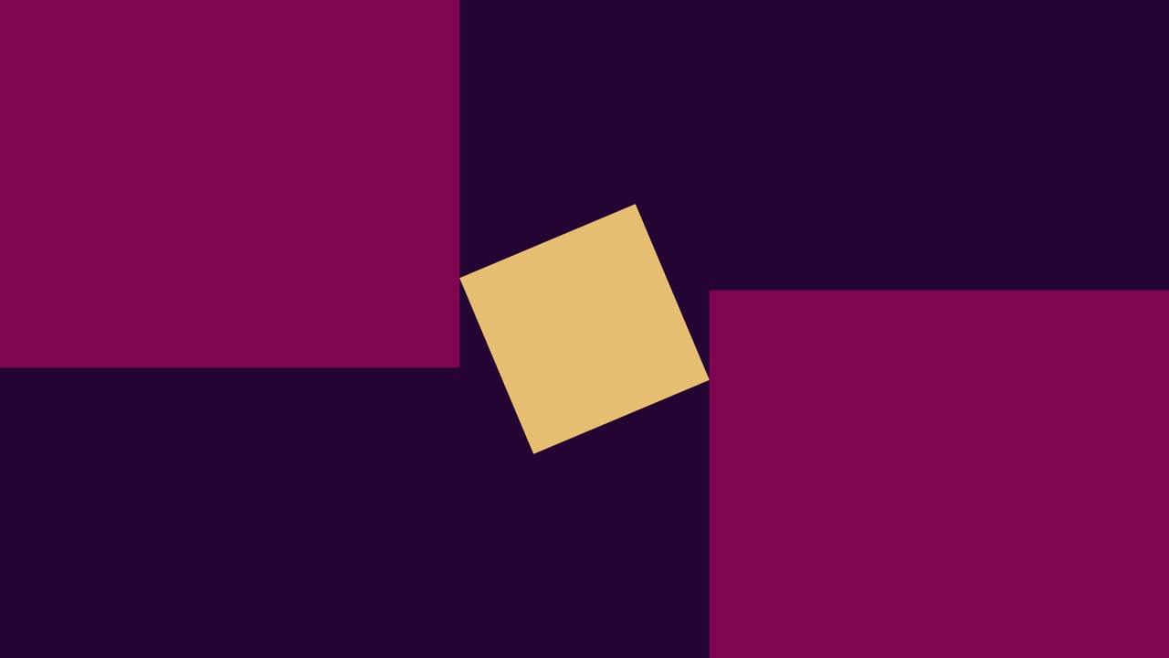 Abstract Geometric Background with Purple and Gold Shapes