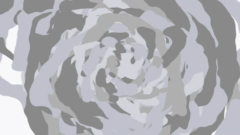 grey paint swirling animation going in and then out