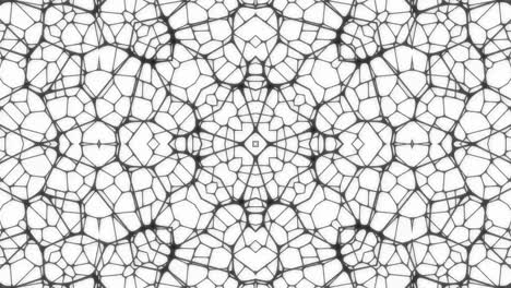 kaleidoskop abstrakcyjny efekt geometryczny tło