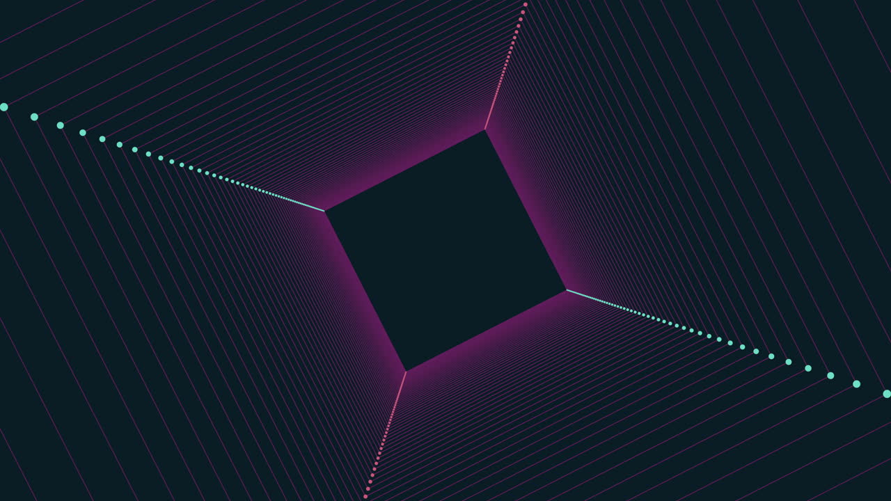 Motivo a strisce blu e viola con linee convergenti