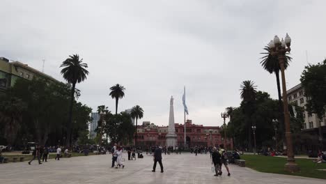 plaza de mayo in buenos aires, argentina