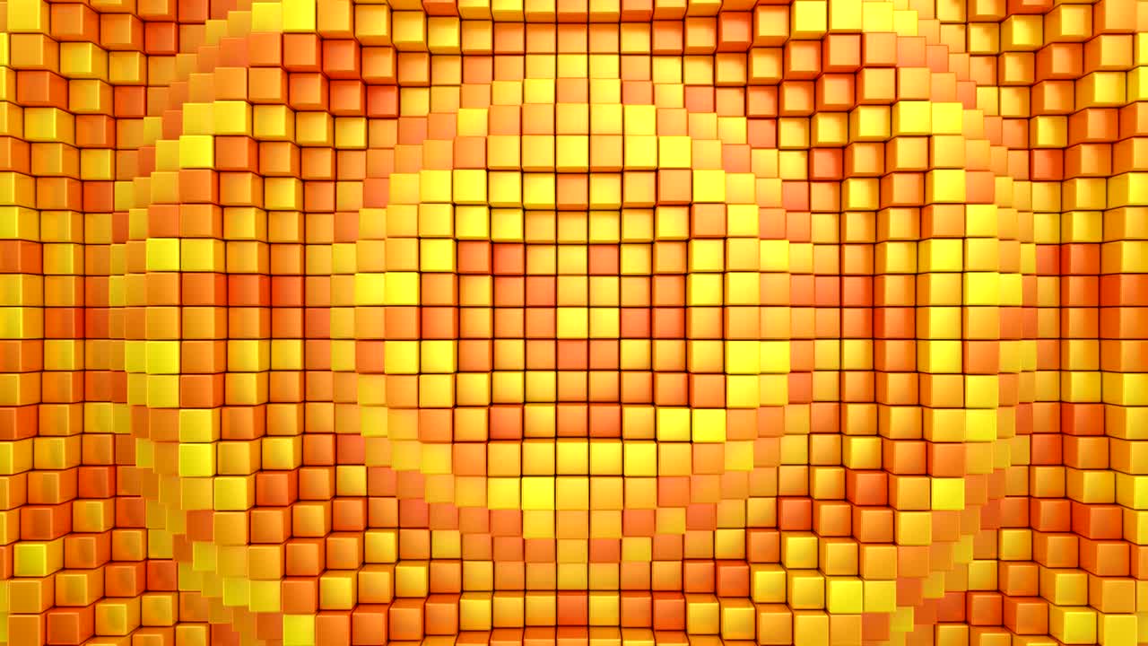 las cajas forman una onda