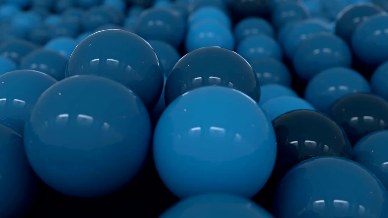 4k 추상적인 구체 분자